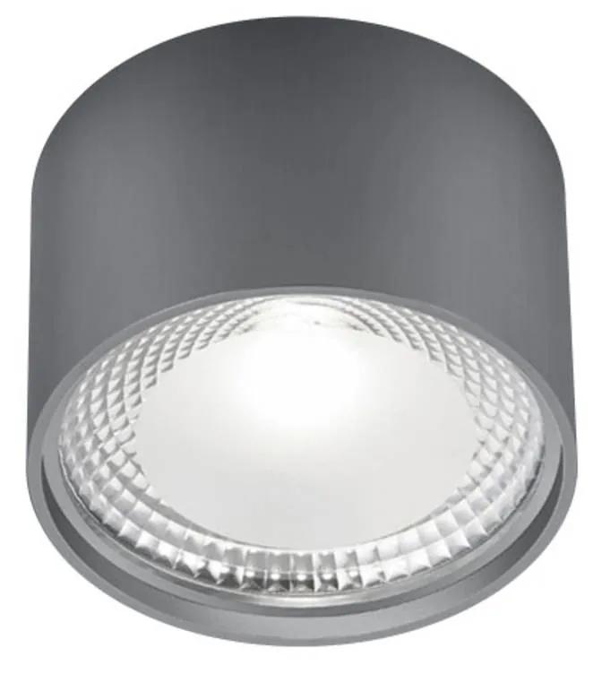 Helestra Kari stropné LED svietidlo okrúhle, nikel