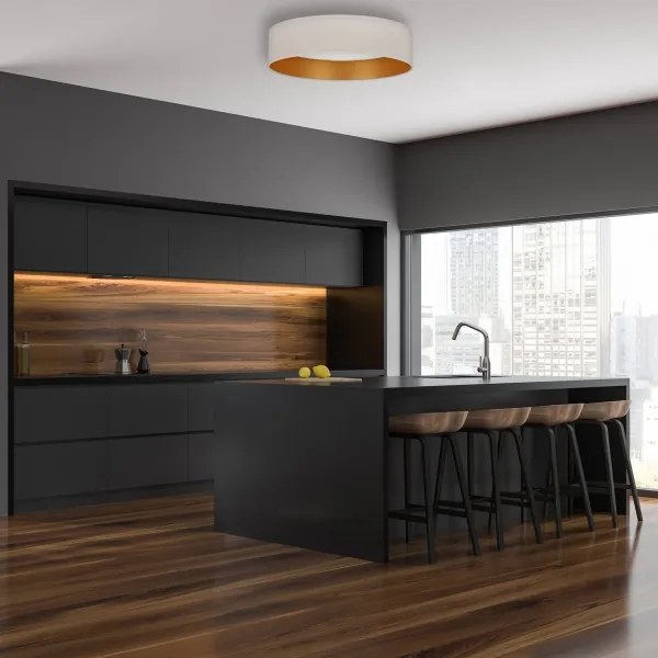 Brilagi - LED Stropné svietidlo VELVET LED/24W/230V 3000/4000/6400K krémová/zlatá