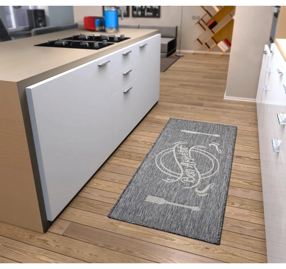 Sivobéžový behúň 62x150 cm Cucina – Hanse Home