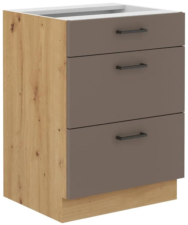 Skrinka do kuchyne Bolonia trufel/artisan 60d 3s bb