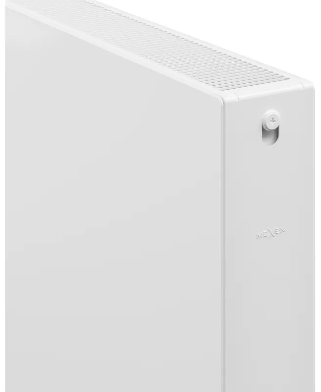 Mexen, Mexen Flat CF22 panelový radiátor 500 x 900 mm, bočné pripojenie, 1228 W, biely - W422F-050-090-00