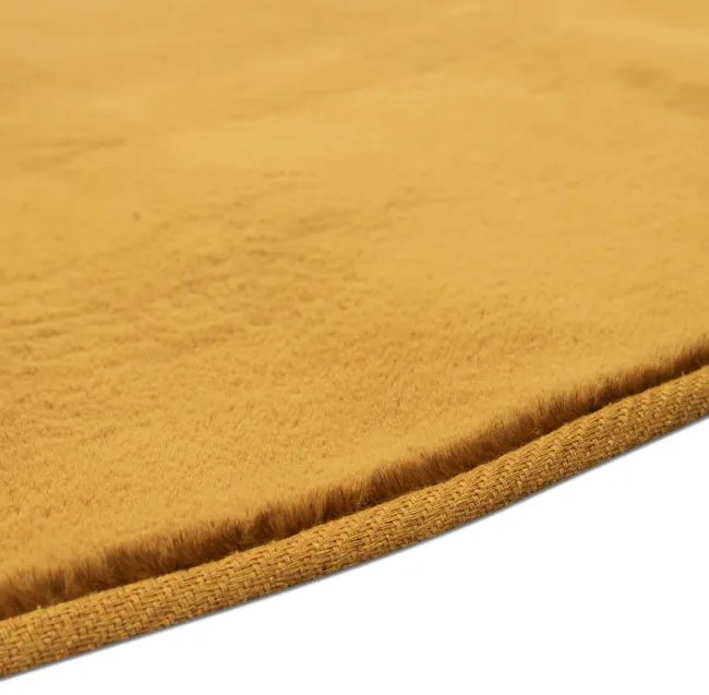 Koberec Topia Uni amber kruh