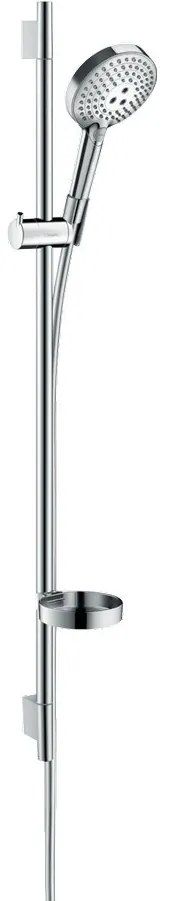 Hansgrohe Raindance Select S, sprchová sada 120 3jet PowderRain so sprchovou tyčou 90 cm, chrómová, HAN-27667000