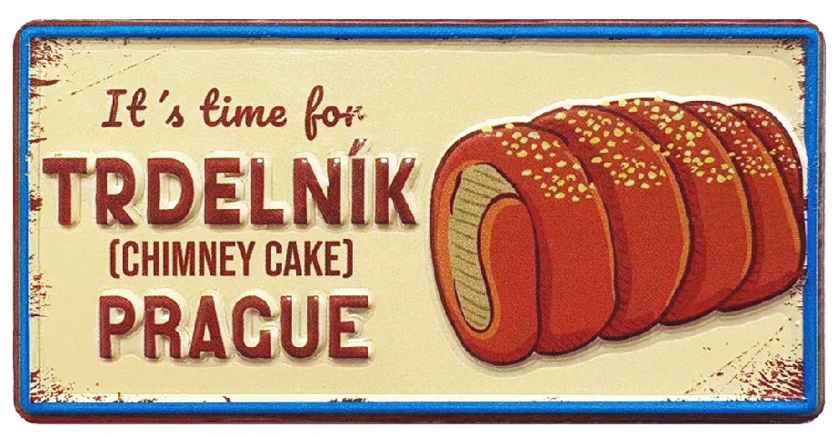 GiftyCity Dekoratívny magnet Trdelník