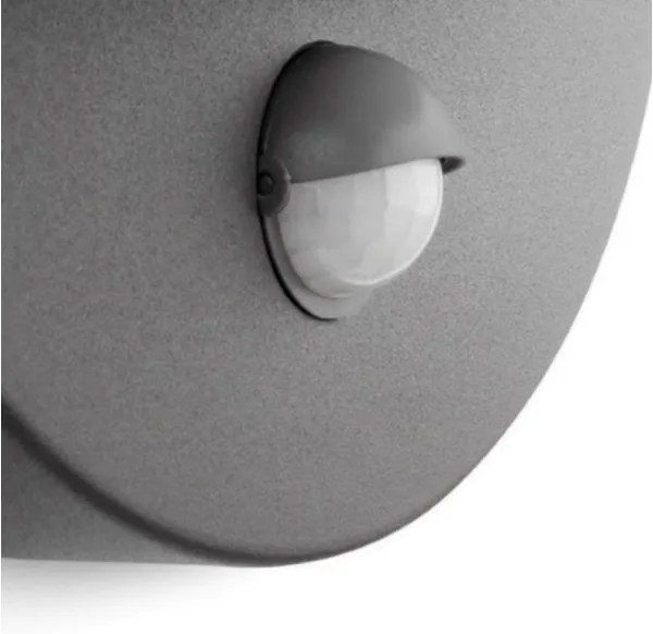 Philips - Vonkajšie nástenné svietidlo so senzorom JUNE 1xE27/12W/230V IP44