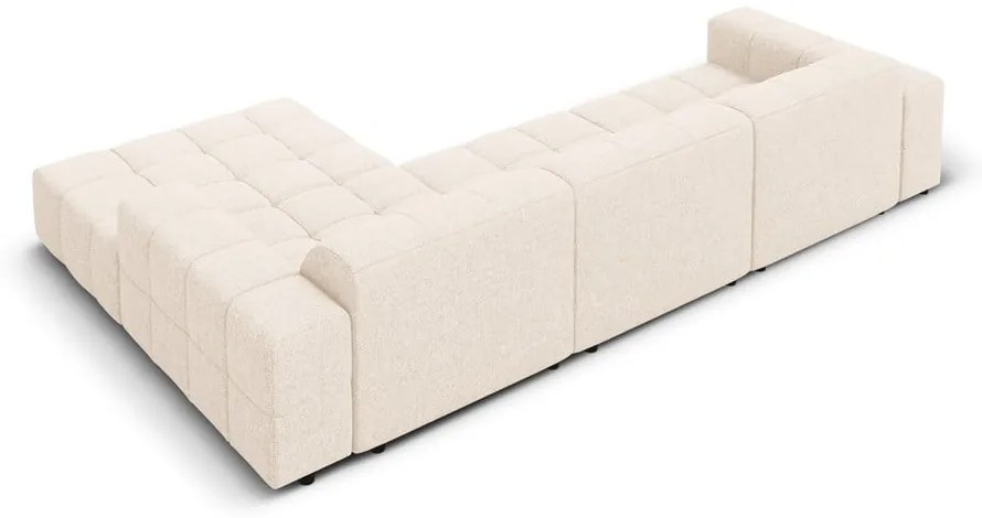 Krémová rohová pohovka (pravý roh) Chicago – Cosmopolitan Design