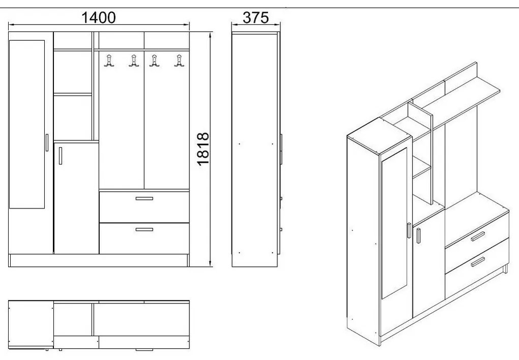 Predsieňová zostava Dana White