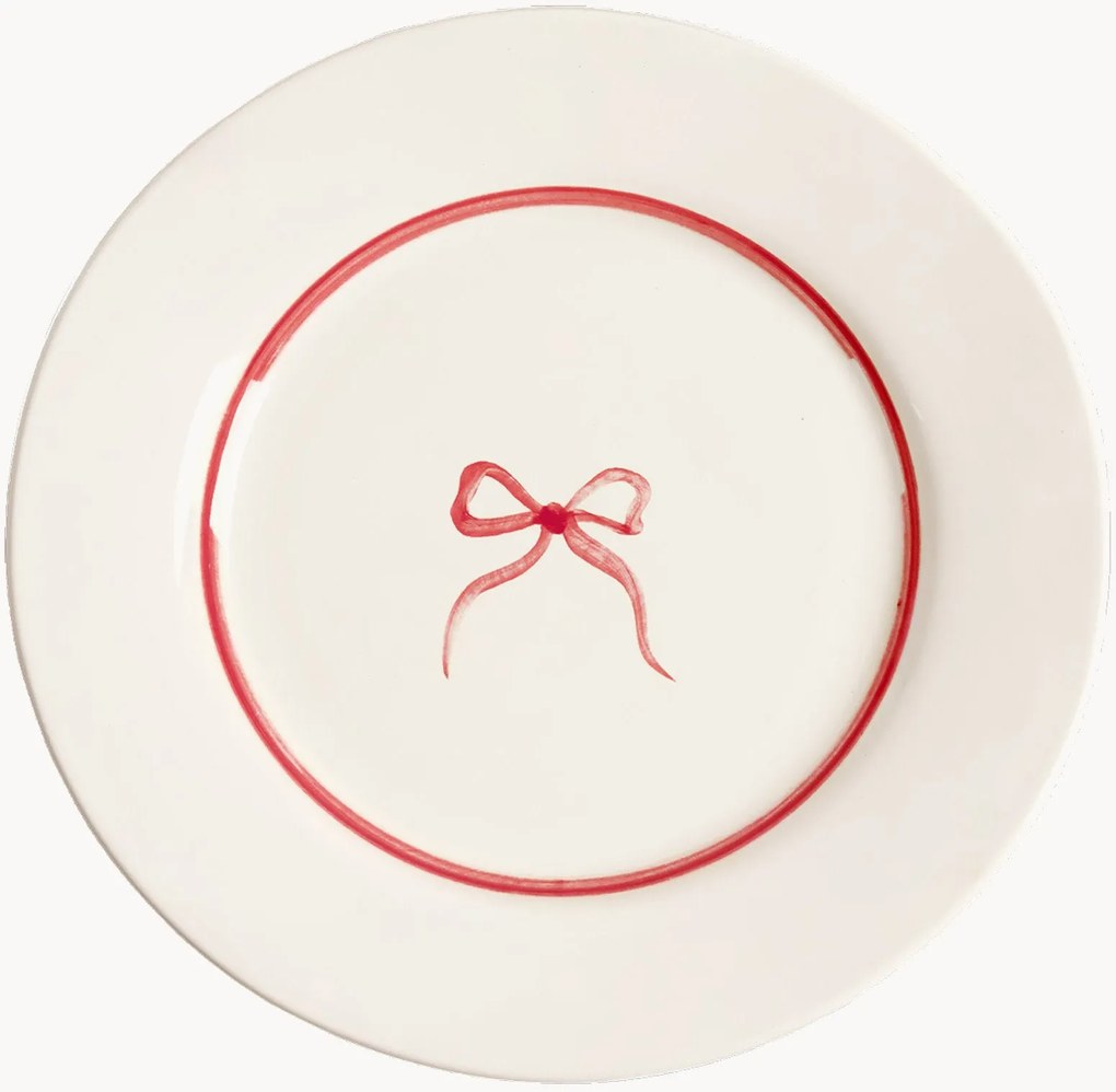 Ručne maľovaný raňajkový tanier Bow