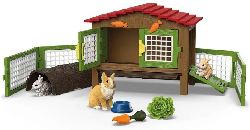 Schleich 42728 Králikáreň