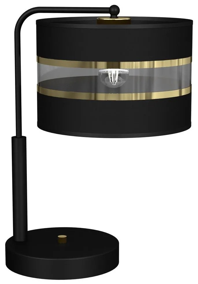 Milagro Stolná lampa ULTIMO 1xE27/60W/230V čierna MI1460