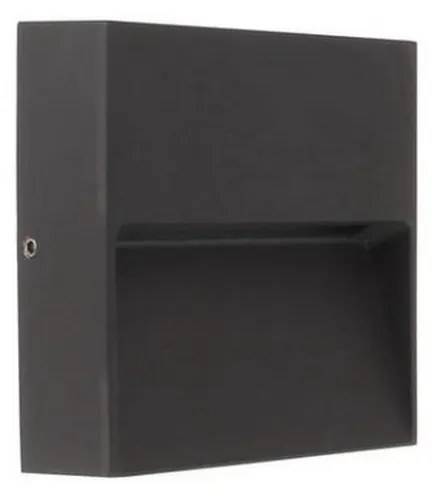LED2 - LED Vonkajšie nástenné svietidlo STEP ON LED/3W/230V antracit  IP54