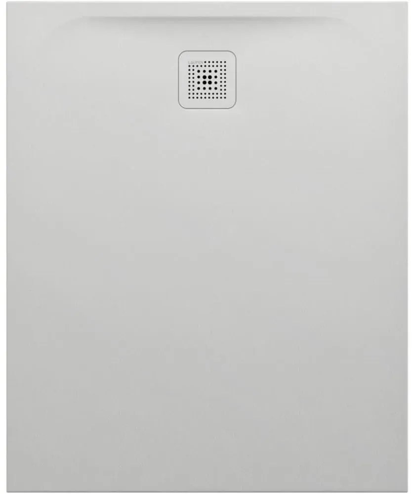 LAUFEN Pro obdĺžniková sprchová vanička z materiálu Marbond, odtok na kratšej strane, 1100 x 900 x 33 mm, svetlá šedá, H2129550770001