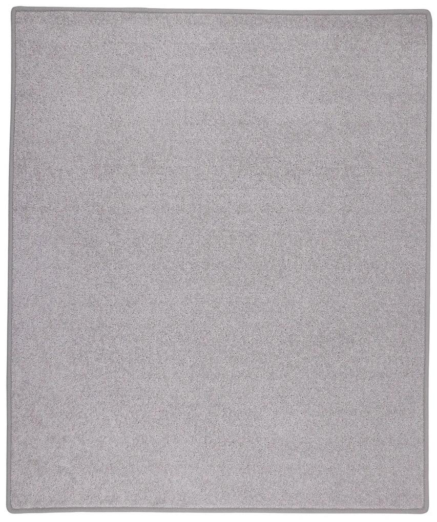 Vopi koberce Kusový koberec Eton sivý 73 - 57x120 cm