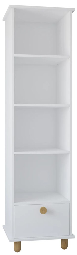 Regál LUMI, biely