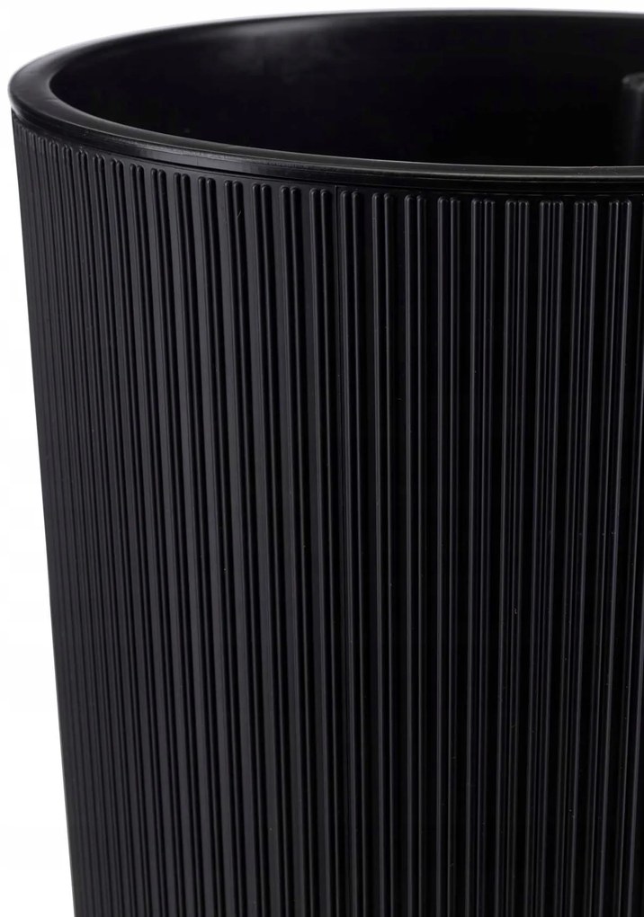 Kvetináč URBANIKA ECO 46 cm čierny