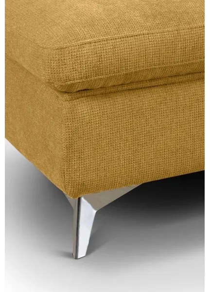 Taburet SALERNO 66x100 cm žltá