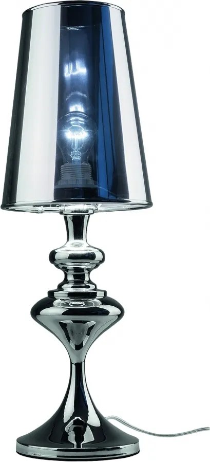 ALASKA | luxusná stolná lampa Farba: Strieborná