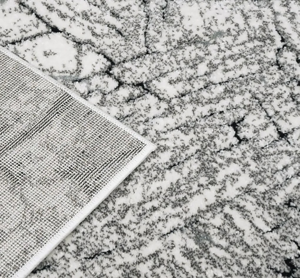 BE Koberec Miami Plus MIAMI PLUS 0300 GREY – sivý obdĺžnikový Rozmer: 60x100 cm