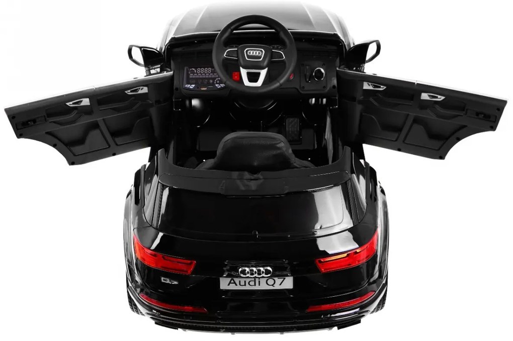 RAMIZ Elektrické autíčko Audi Q7 Quattro S-Line 2.4 G lakované - čierne