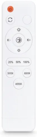 Brilagi - LED Stmievateľné stropné svietidlo PILAR LED/48W/230V 3000-6500K + DO