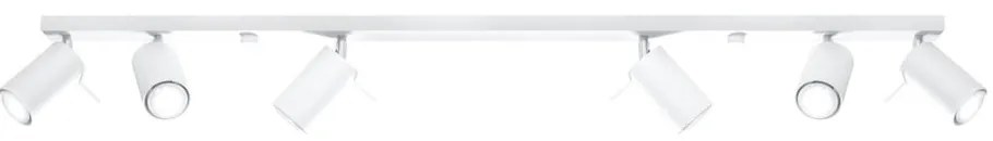 Biele stropné svietidlo Sollux Etna 6L