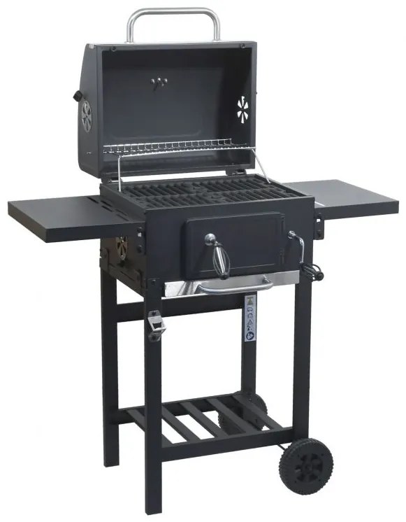 Cattara gril na drevené uhlie ROYAL PARTNER, 97 x 98 x 35 cm