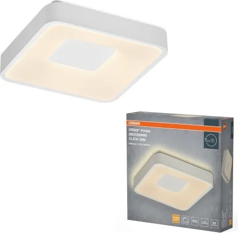 Osram - LED stmievateľné stropné svietidlo ORBIS PIANA LED/16W/230V 29x29 cm biela