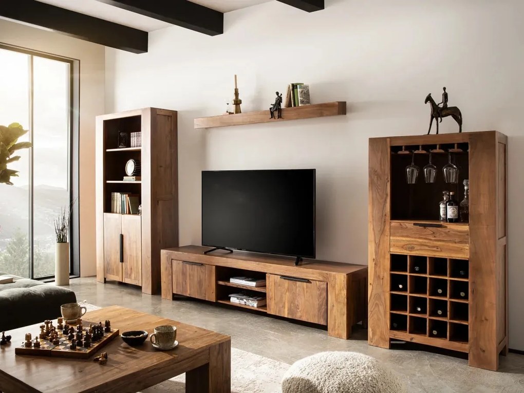 furniture-nabytek.cz - Konferenční stolek Osvaro 90x90 Akácie