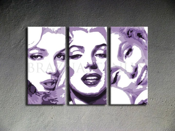 Ručne maľovaný POP Art obraz Marilyn Monroe | rôzne rozmery