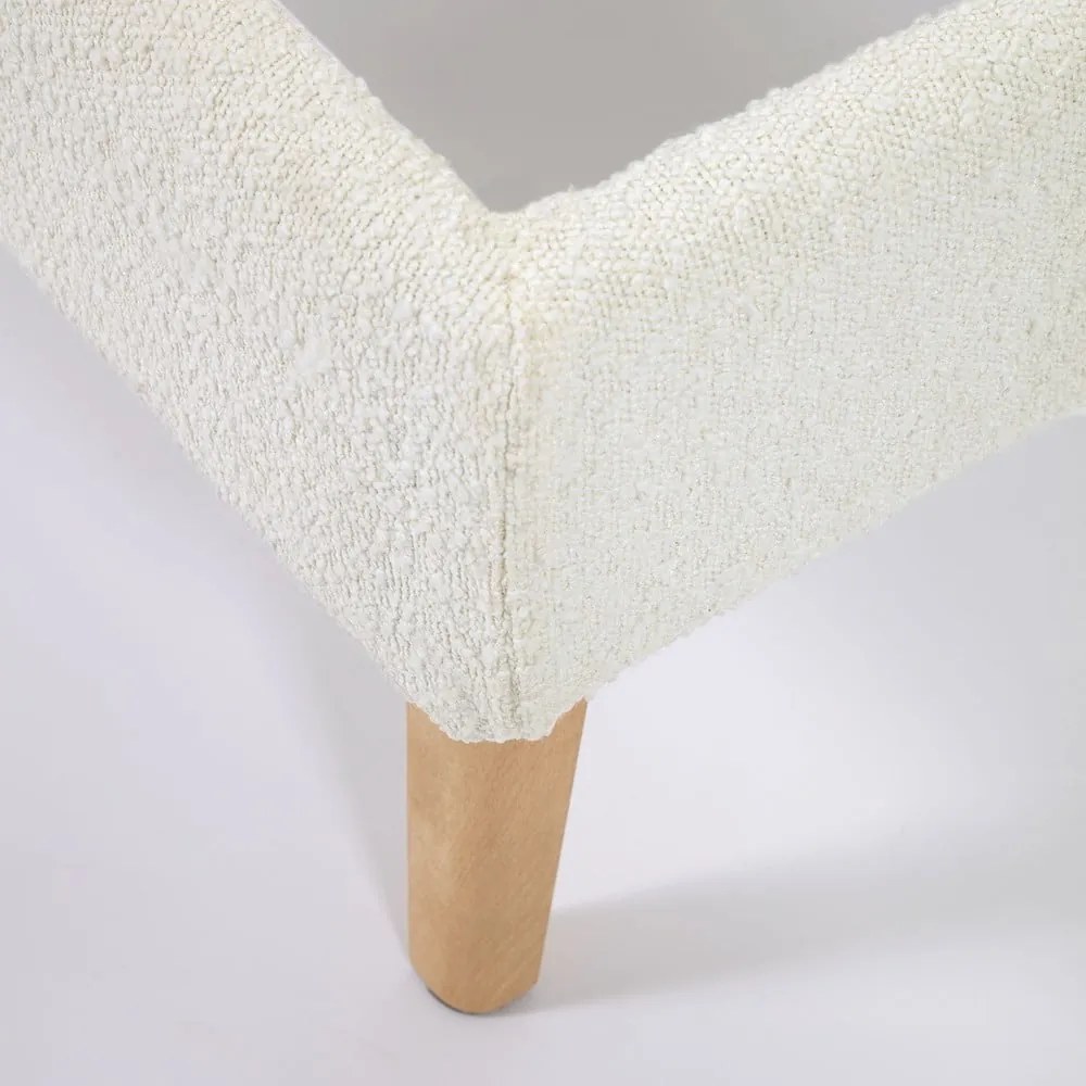 Svetlosivá dvojlôžková posteľ Kave Home Lydia, 160 x 200 cm