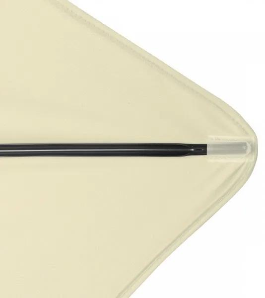 Doppler SUNLINE WATERPROOF 230 x 190 cm – balkónový naklápací slnečník žlutý (kód farby 811), 100 % polyester