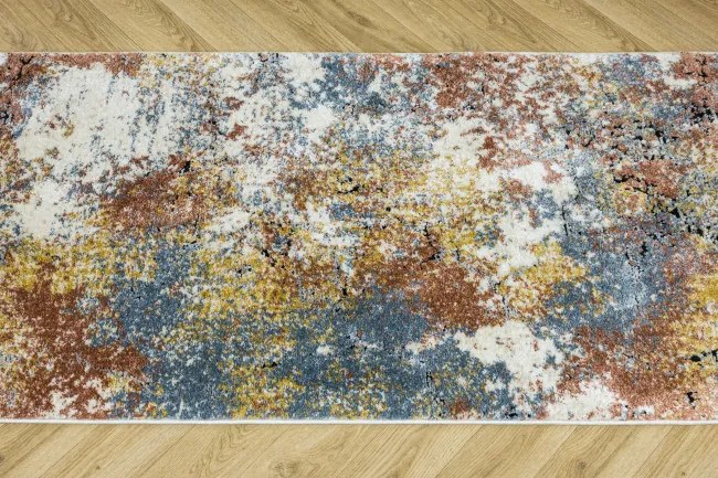 Behúň BOSA 8621A krémový / medený / modrý