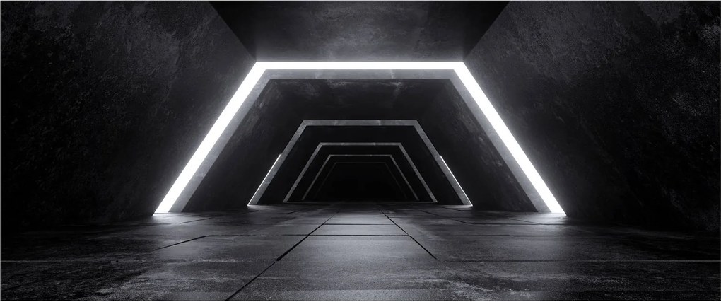Obraz - Futuristický tunel (120x50 cm)