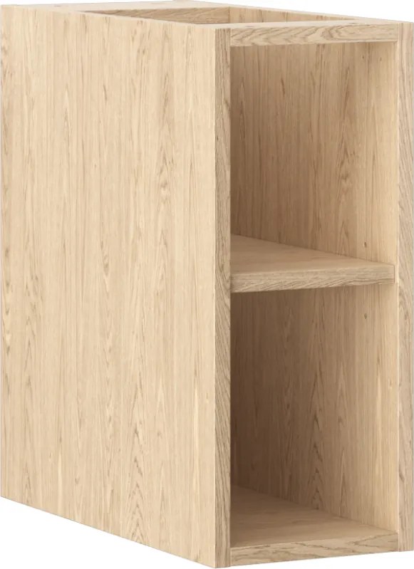 Mexen Box-A, otvorená skrinka s policou 20 cm, dub, 91AX2-0200-470-0-81