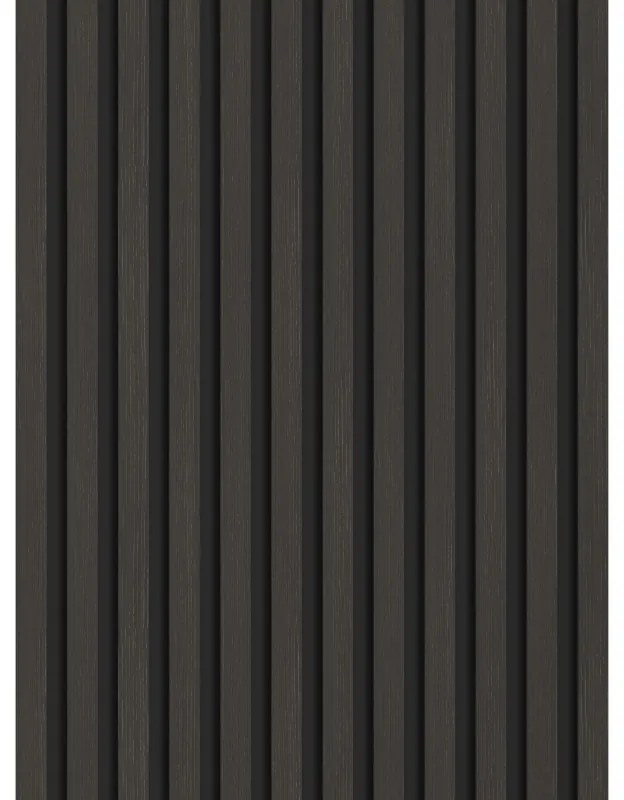 Mexen Lam-B, akustické stenové lamely 275 × 30 cm, HDF doska 4 mm, technická dyha, orech striebristý, S100-275307-3015-009