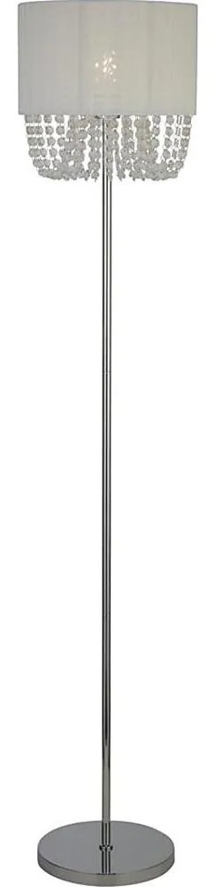 Searchlight EU62618CC - Stojacia lampa BELLANO 1xE27/60W/230V