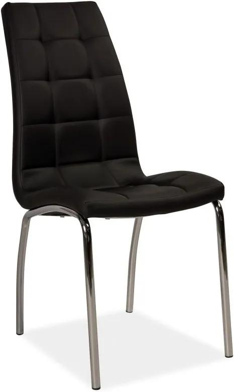 SIGNAL H-104 jedálenská stolička čierna