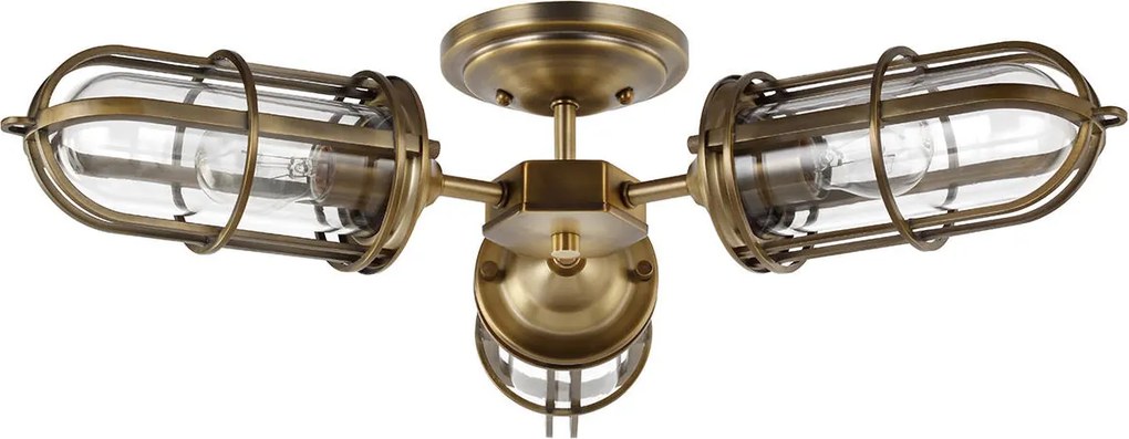 XXXLutz STROPNÉ SVIETIDLO, 65.4/14.9 cm Elstead Lighting - Interiérové svietidlá - 009093117601