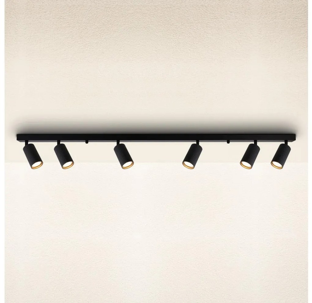 Brilagi - Bodové svietidlo SELE MODERN 6xGU10/30W/230V čierne