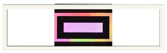 Brilliant-LED RGBW stmievateľné stropné svietidlo BESSON LED/20W/230V 3000-6500K čierne+ DO