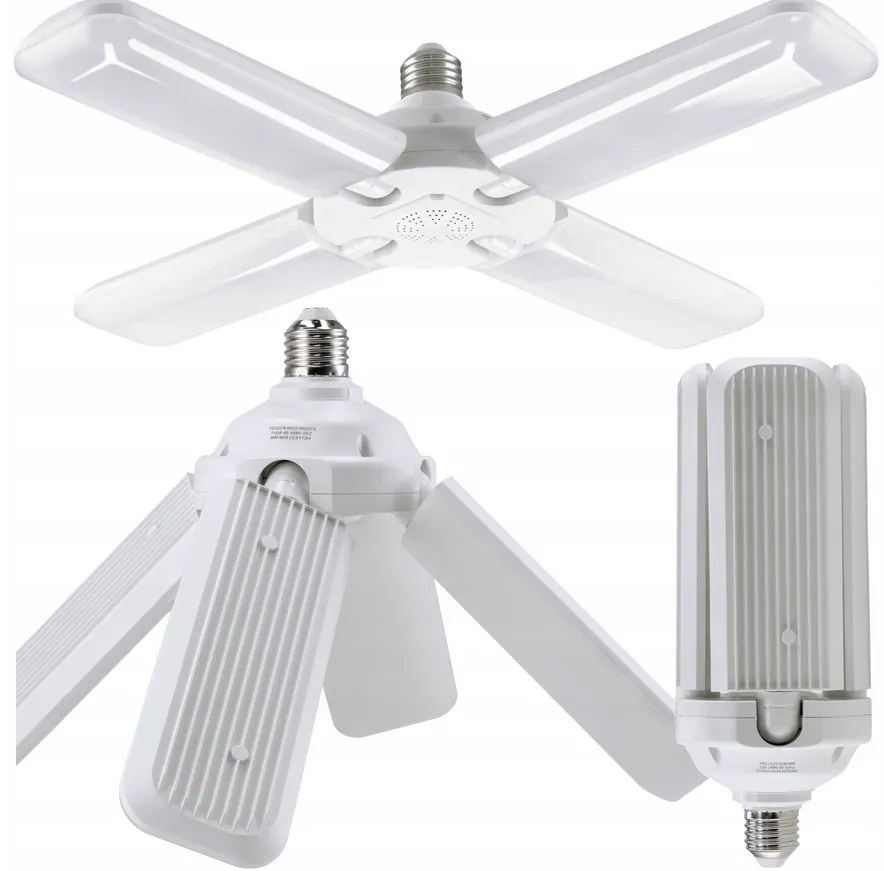 BERGE LED žiarovka HELI - E27 - 52W - 5200lm - neutrálna biela