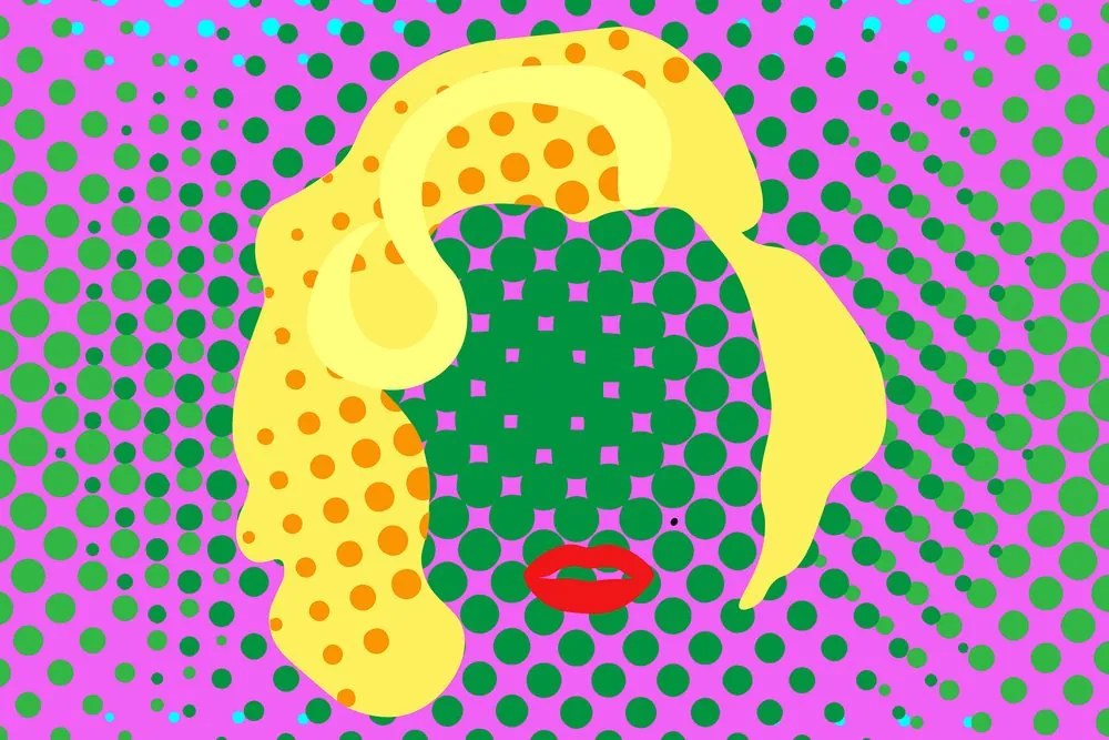 Obraz Marilyn Monroe v pop art štýle