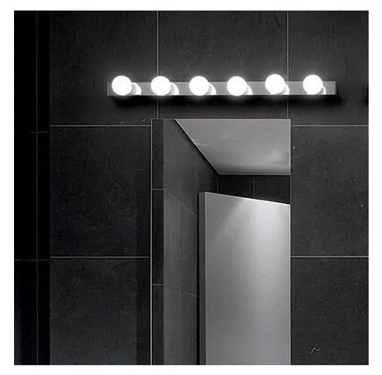 Ideal Lux - Nástenné svietidlo PRIVE 6xE14/40W/230V lesklý chróm