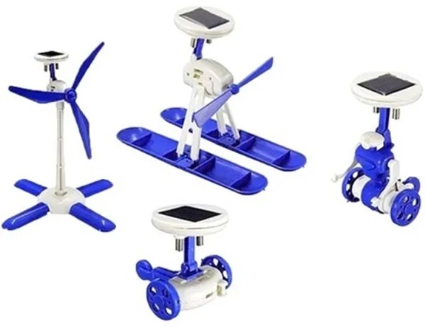 AG211D MODRÁ VZDELÁVACIA SOLÁRNA STAVEBNICA 6V1