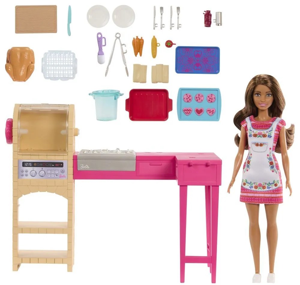 Mattel Barbie Teresa a kuchynka