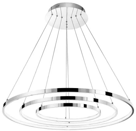 LED luster Aria 135W 80 chrome