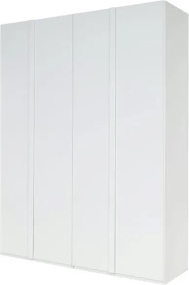 Sconto Šatníková skriňa GENUA biela, šírka 180 cm