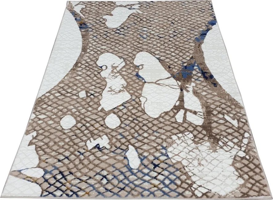 DC Koberec Texas 067 béžová modrá Rozmer: 160×220 cm