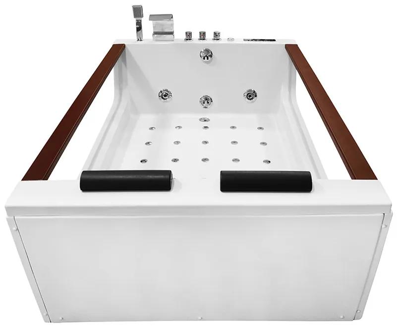 M-SPA - Kúpelňová vaňa SPA s hydromasážou 180 x 120 x 61 cm