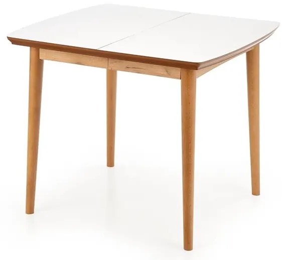 Rozkladací jedálenský stôl NARPES v dekore dub lefkas 90(190)x80x75 cm